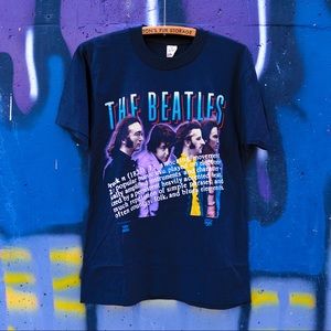 Vintage 1991 Winterland The Beatles Band Tshirt